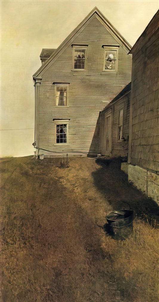Andrew Wyeth the Quaker: How Religious Heritage Shaped America's Most Elusive Realist - WEATHERSIDE by Andrew Wyeth