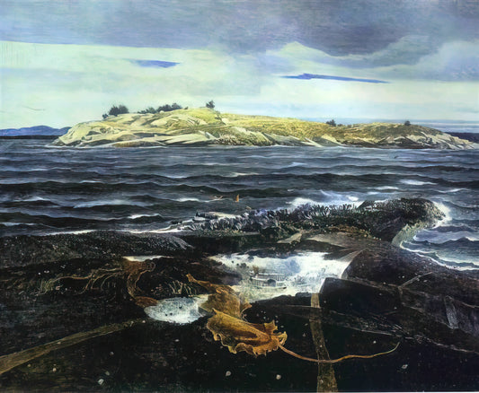 Andrew Wyeth's Christina's World (1948): A Timeless American Masterpiece - LITTLE CALDWELLS ISLAND by Andrew Wyeth
