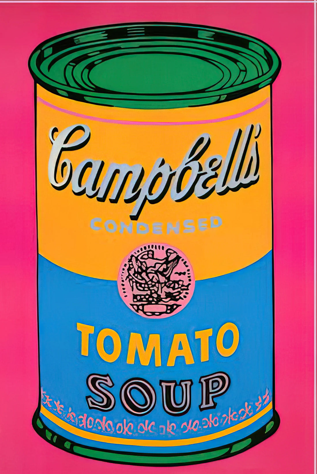 Andy Warhol Poster Prints: The Definitive Guide to Pop Art Iconography - Campbell's Soup Can  by Andy Warhol