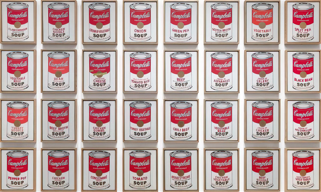 Andy Warhol's Mao Zedong: The Pop Art Portrait That Redefined Political Iconography - Campbell's Soup Cans by Andy Warhol