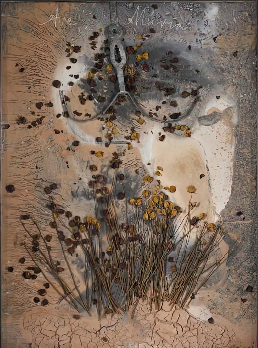 Anselm Kiefer at the Louvre: A Monumental Dialogue with History and Memory - AVE MARIA 2007 by Anselm Kiefer