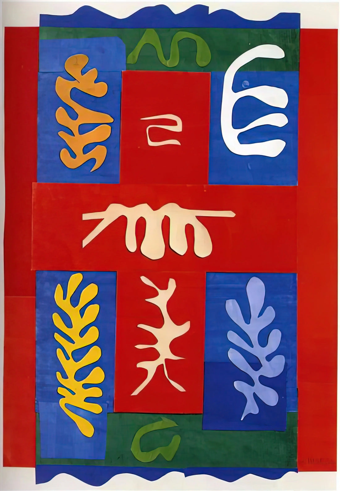 Arabesque Matisse: The Fluid Line and Decorative Genius of Henri Matisse - CUT OUTS 4 by Henri Matisse