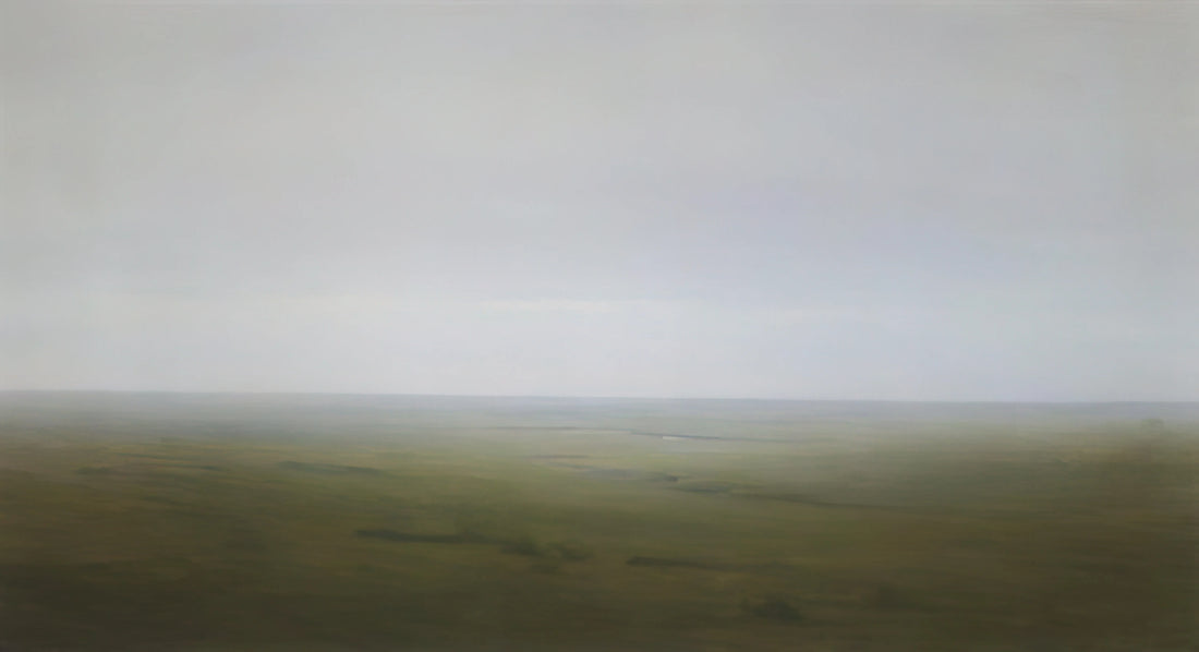 Arkhip Kuindzhi Prints: Capturing the Luminous Legacy of a Russian Master - Landscape. Steppe by Arkhyp Kuindzhi
