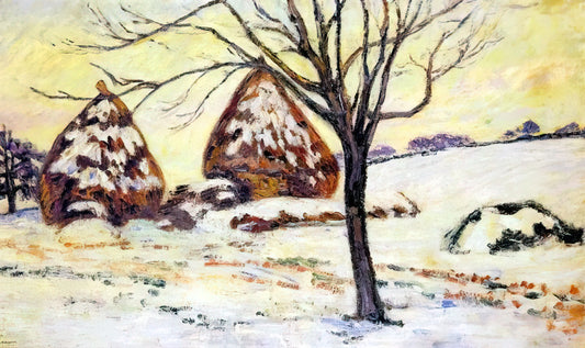 Arman Avakian: The Contemporary Visionary Redefining Abstract Expressionism - Effts de neige à Palaiseau - 1883 by Arman