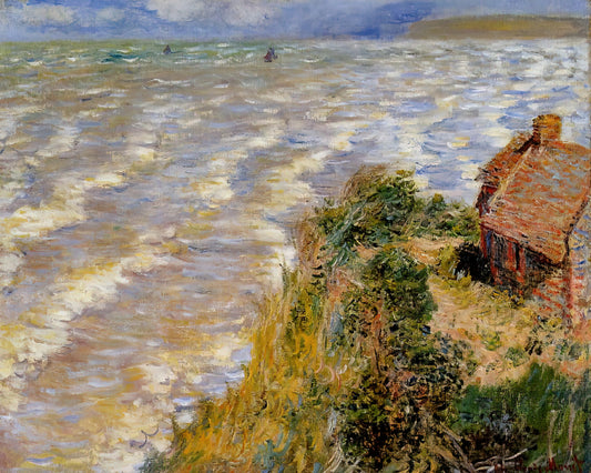 Artists Like Monet: Exploring Impressionist Masters and Their Legacy - Rising Tide at Pourville by claude monet