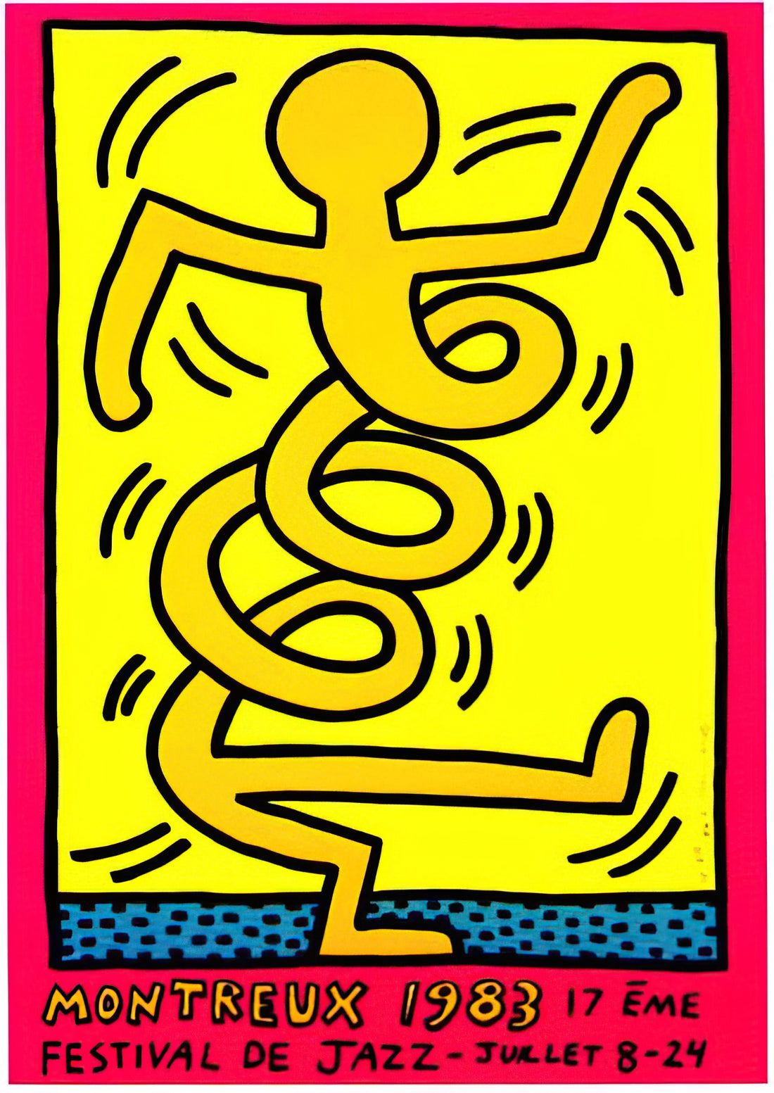 Artsy Keith Haring: The Pop Prophet of Street Art and Social Commentary - MONTREUX 1983 by Keith Haring