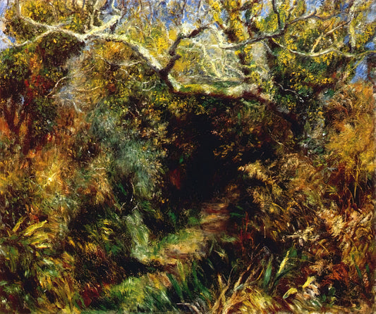 Auguste Renoir Paintings: The Joyful Master of Impressionism - Mediterranean landscape by Pierre-Auguste Renoir