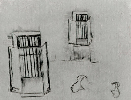 BN Walls Van Gogh: The Definitive Guide to Museum-Quality Van Gogh Art Prints - Barred Windows by Vincent van Gogh