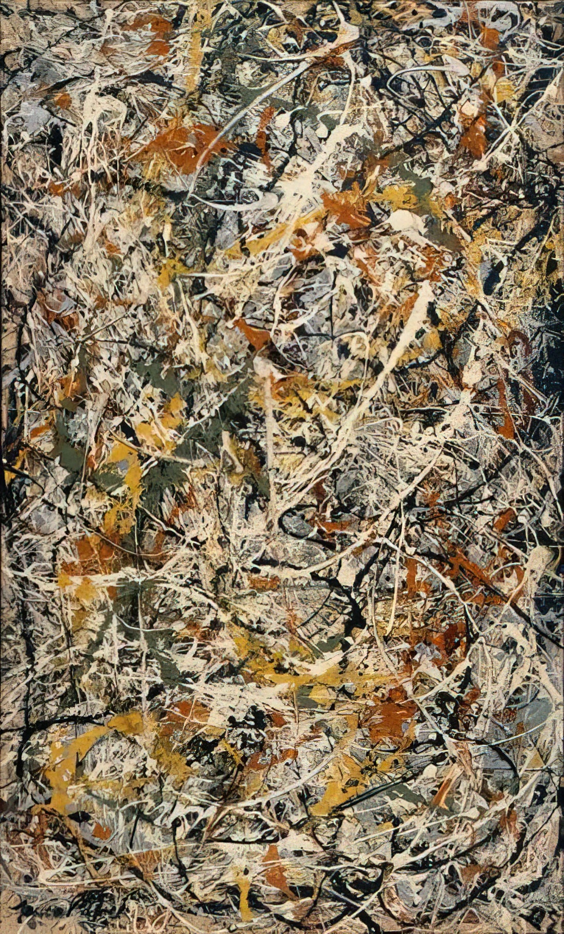 Bearbrick Pollock: A Modern Fusion of Street Art, Pop Culture, and Abstract Expressionism - NUMBER 3 1 by Jackson Pollock