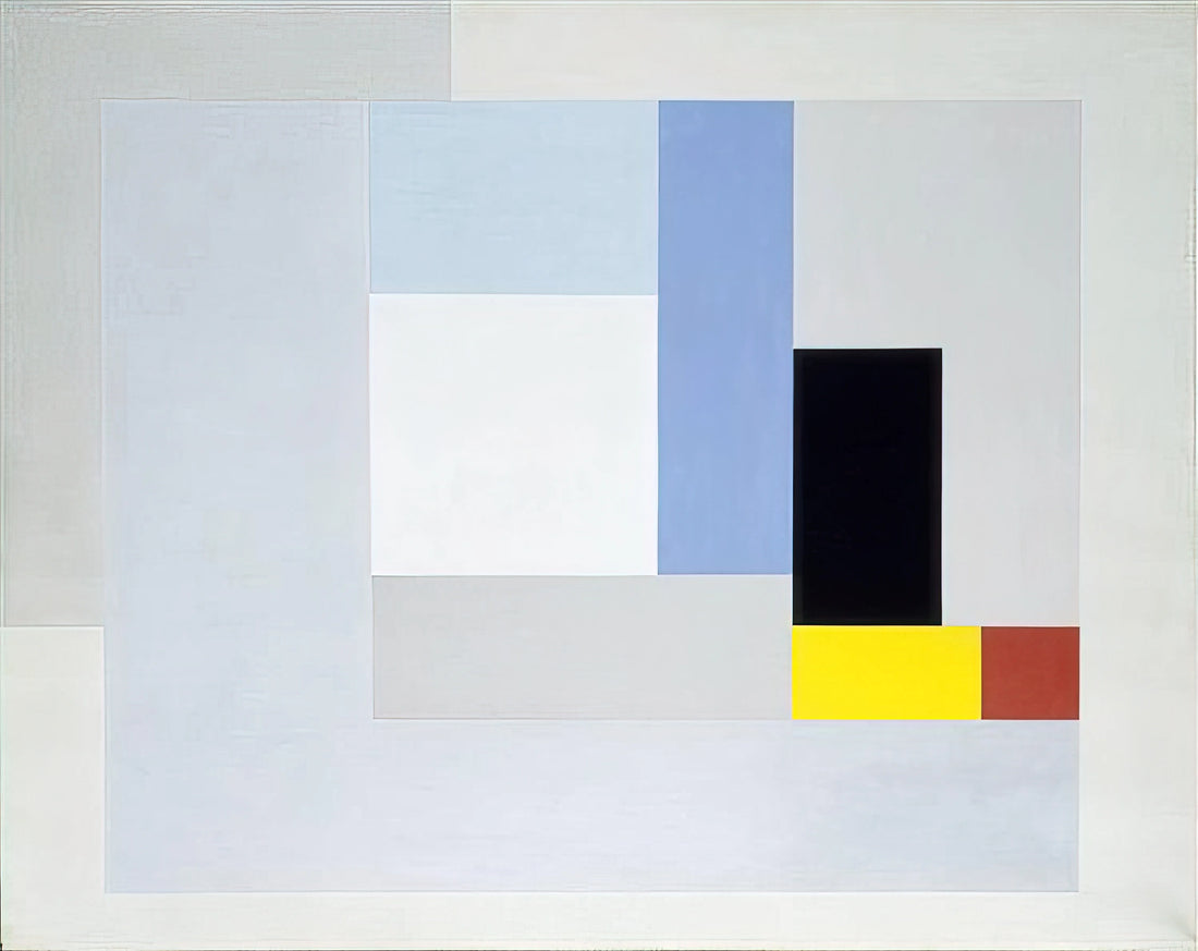 Ben Nicholson Sculpture: Exploring the Abstract Geometry of a Modernist Master - June 1937 painting - 1937 by Ben Nicholson