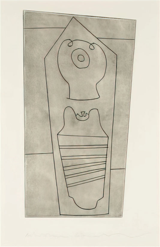 Ben Nicholson and Fred Murray: Understanding Art Sales and Collecting Modernist Prints - Turkish form - 1967 by Ben Nicholson