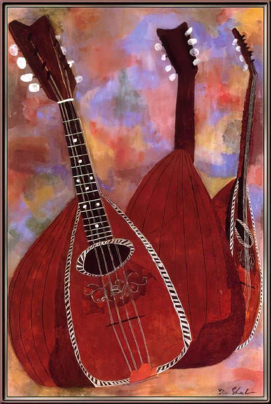 Ben Shahn FSA: The Artist Who Documented America's Soul - THREE LUTES by Ben Shahn