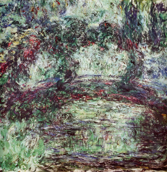 Best Monet Paintings: A Curator's Guide to the Master of Impressionism - The Japanese Bridge 2 by claude monet