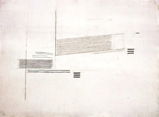 Bice Lazzari Print: A Guide to the Abstract Pioneer's Minimalist Masterpieces - 524-A - 1978 by Bice Lazzari