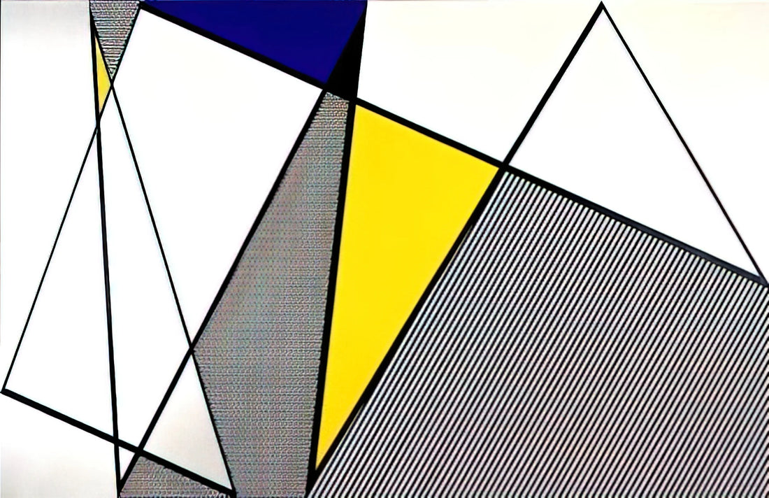 Biodata Roy Lichtenstein: The Evolution of a Pop Art Visionary - PERFECT PAINTING 1 1985 by Roy Lichtenstein