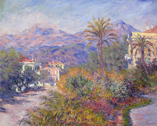 Branch of the Seine Near Giverny 1897: Claude Monet's Riverine Masterpiece - Strada Romada in Bordighera by claude monet