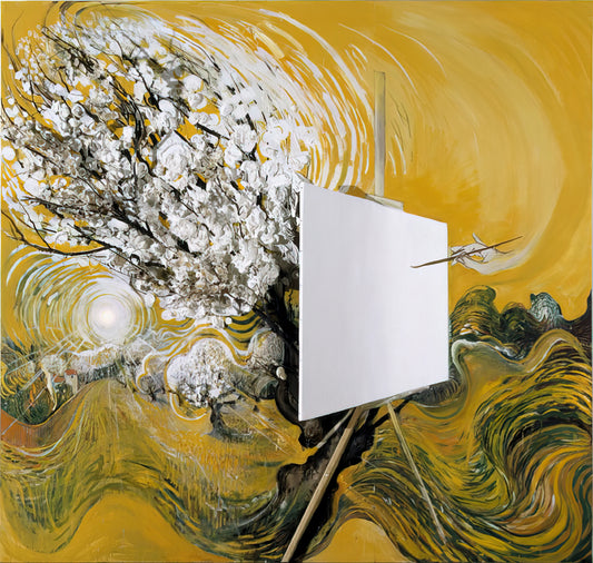 Brett Whiteley Works: Exploring the Visionary Art of Australia's Iconic Painter - The Blossom Tree - 1982 by Brett Whiteley