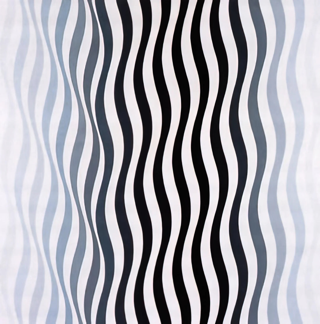 Bridget Riley KS2: Exploring Op Art's Master Through Educational Lenses - ARREST 1 1965 by Bridget Riley