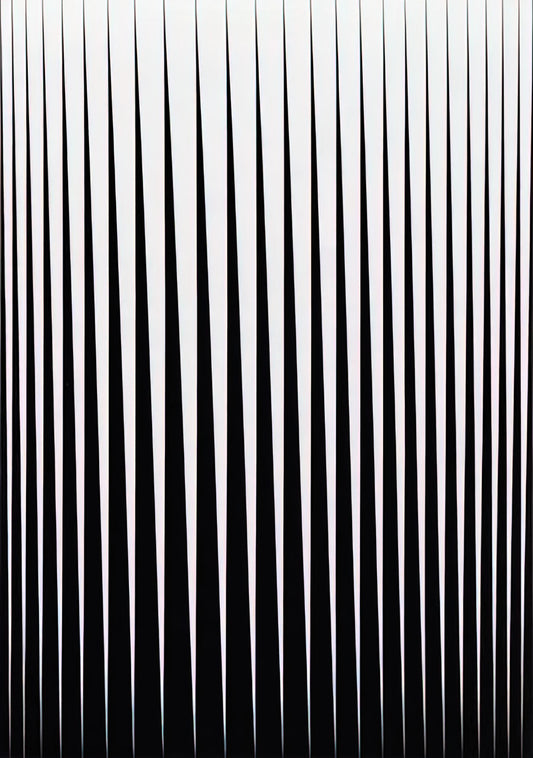 Bridget Riley to a Summer's Day: The Evolution of Op Art's Master of Perception - BREATHE 1966 by Bridget Riley