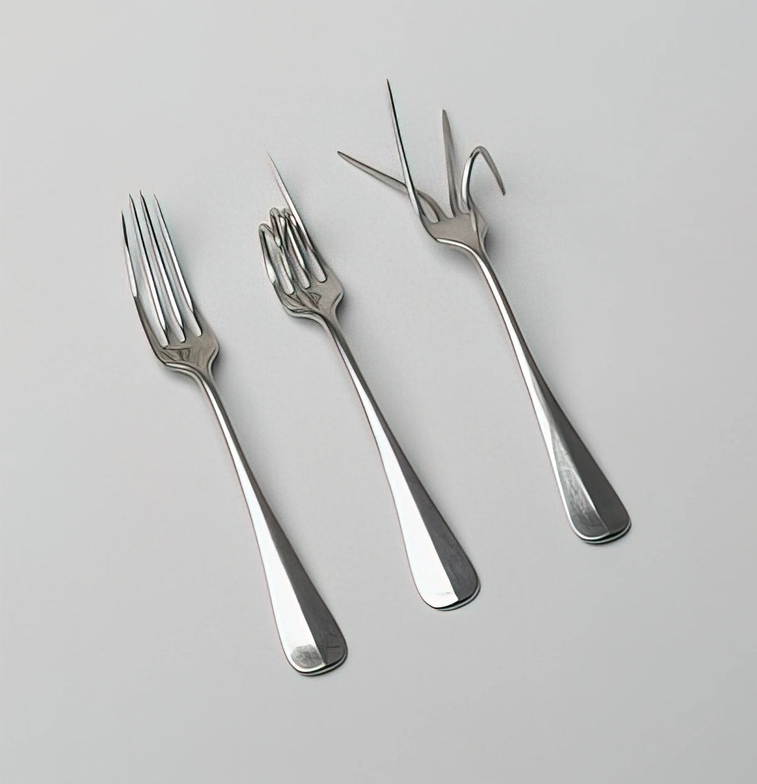 Bruno Munari Piu e Meno: Decoding the Italian Master's Seminal Optical Art Series - Fork Design - 1958 by Bruno Munari