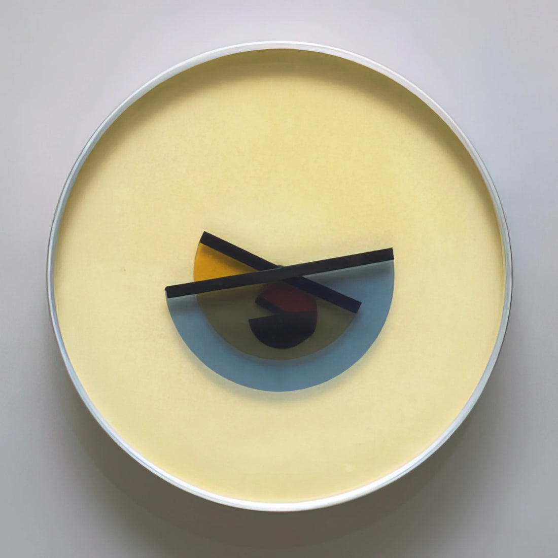 Bruno Munari's Tactile Workshops: A Revolutionary Approach to Sensory Education and Creative Exploration - L'Ora X Clock - 1945 by Bruno Munari
