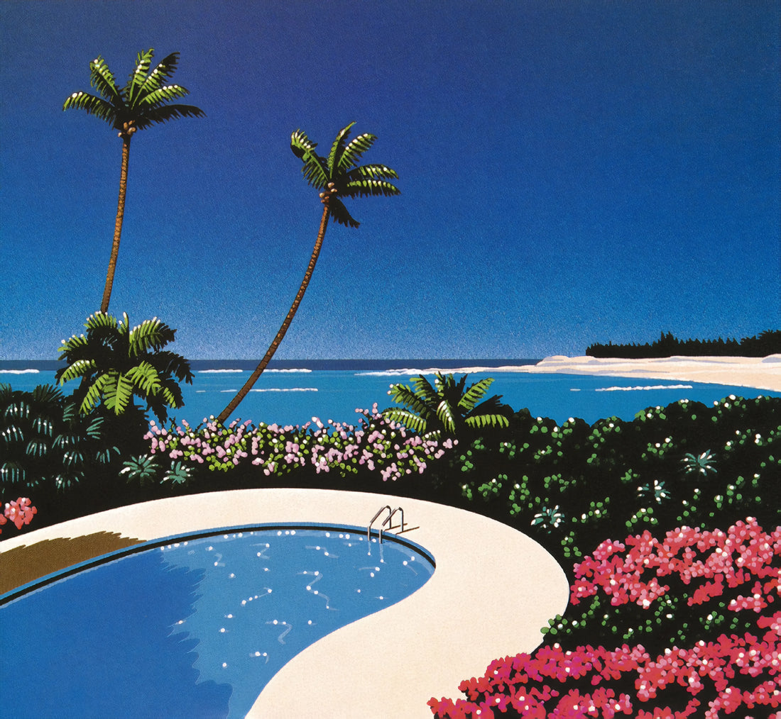 Buy Hiroshi Nagai Prints: A Collector's Guide to the Master of Nostalgic Vaporwave Art - Fall of Sound by Hiroshi Nagai
