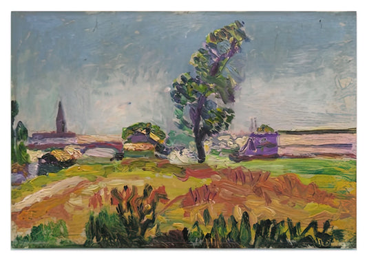 Buy Matisse Prints: A Collector's Guide to Acquiring Museum-Quality Art - PAYSAGE DES ENVIRONS DE TOULOUSE LE PONT DES DEMOISELLES 1898 by Henri Matisse