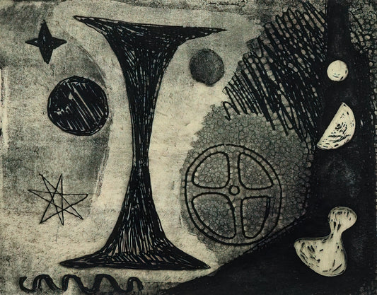 Calder Artwork: The Kinetic Genius of Alexander Calder's Mobiles and Stabiles - THE BIG I 1944 by Alexander Calder