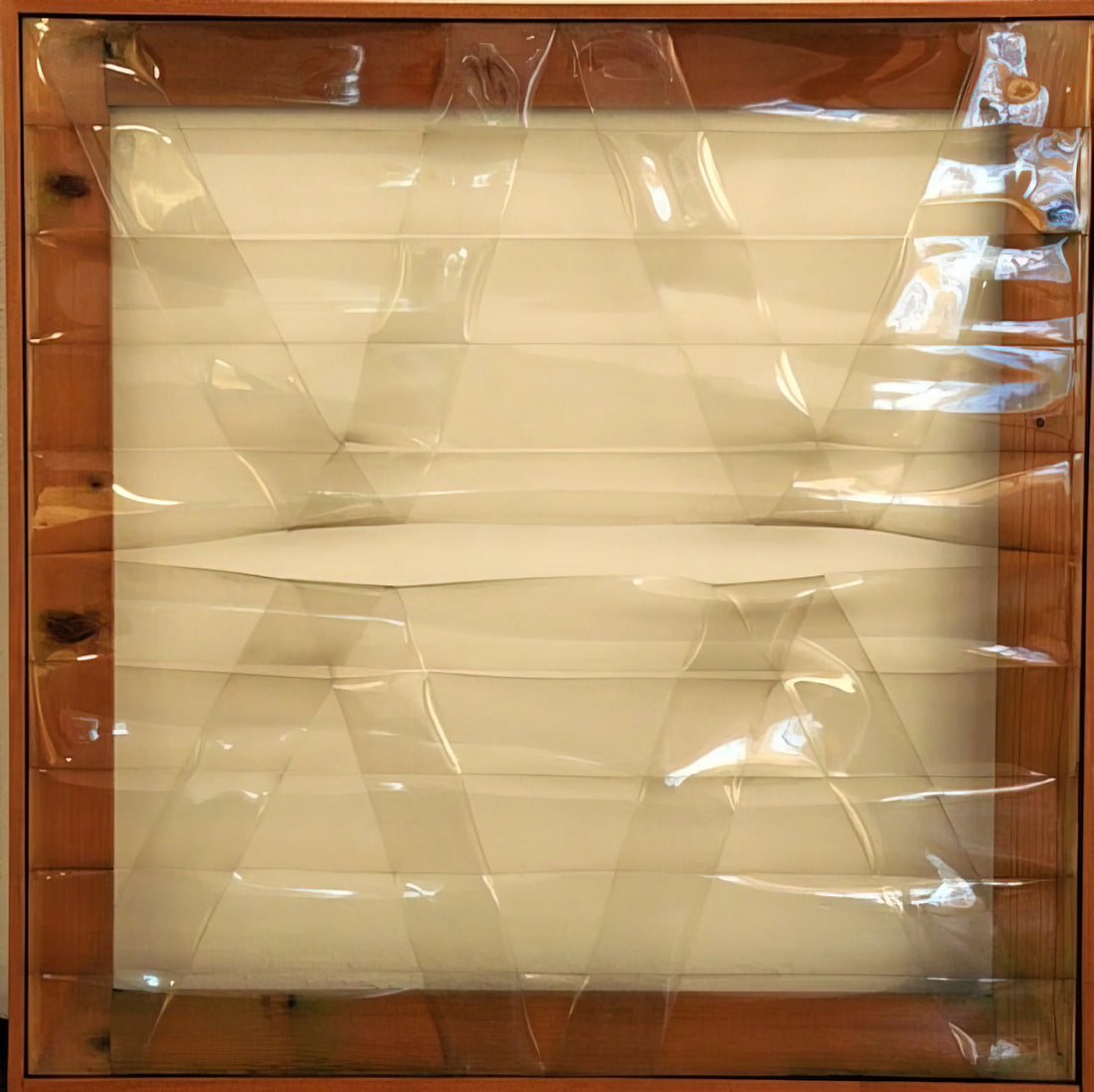 Carla Accardi Framed Art Print: A Modernist Masterpiece for Your Collection - Trasparente - 1977 by Carla Accardi