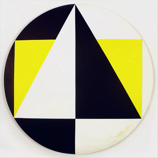 Carmen Herrera: The Pioneering Painter of Geometric Abstraction - Tondo3Colors - 1958 by Carmen Herrera