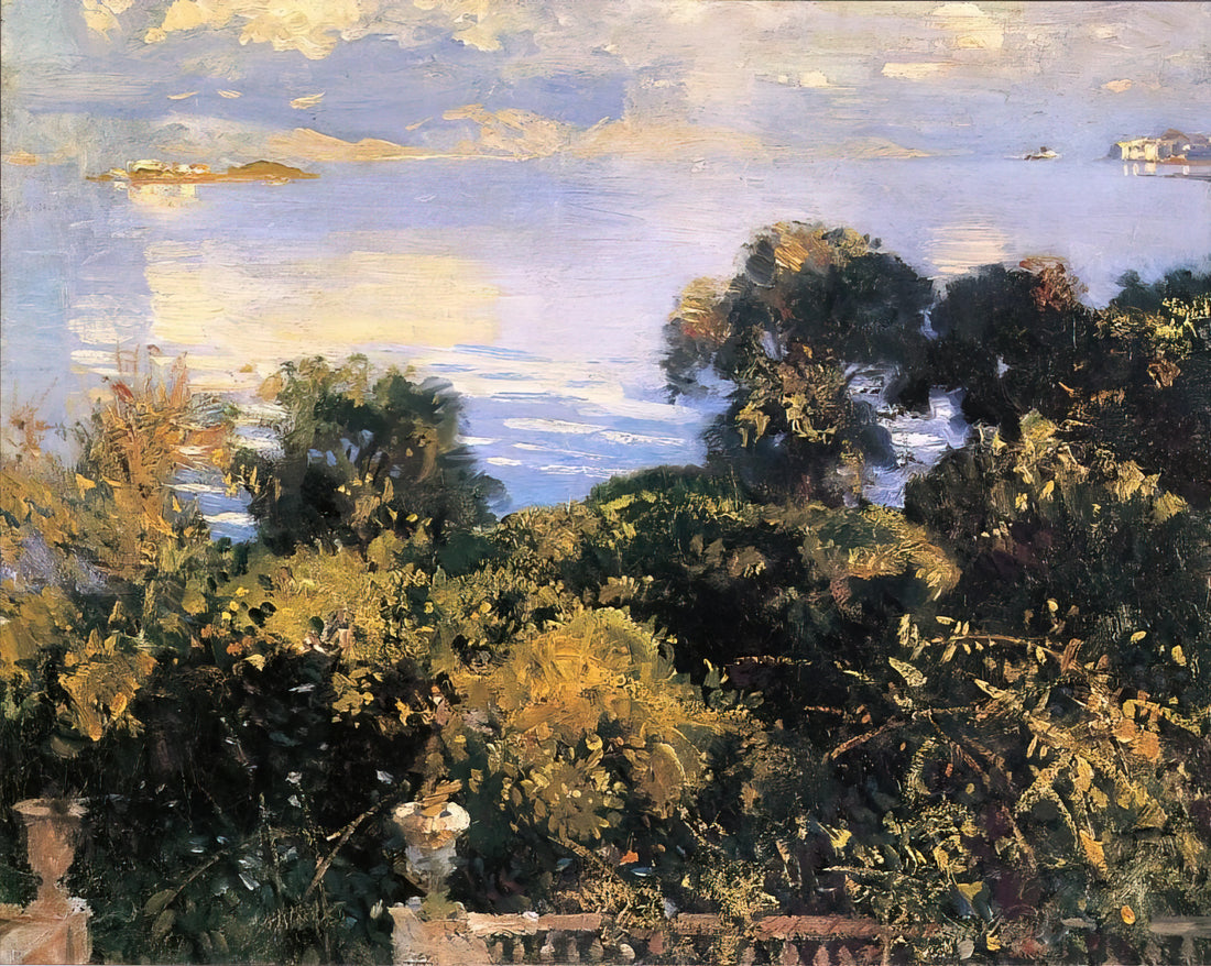 Carnation Lily Lily Rose Poster: John Singer Sargent's Masterpiece of Nocturnal Beauty - Oranges at Corfu by John Singer Sargent