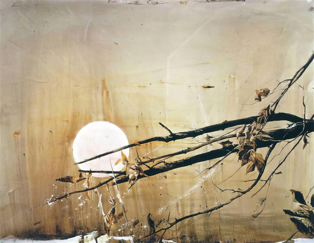 Carolyn Wyeth: The Artist Who Preserved the Wyeth Legacy Through Teaching and Tradition - FULL MOON 1980 by Andrew Wyeth