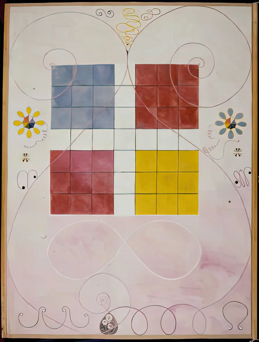 Catalogue Raisonné Hilma af Klint: The Definitive Guide to Her Mystical Oeuvre - DE TIO ST RSTA N 10 ALDERDOMEN 1907 by Hilma af Klint