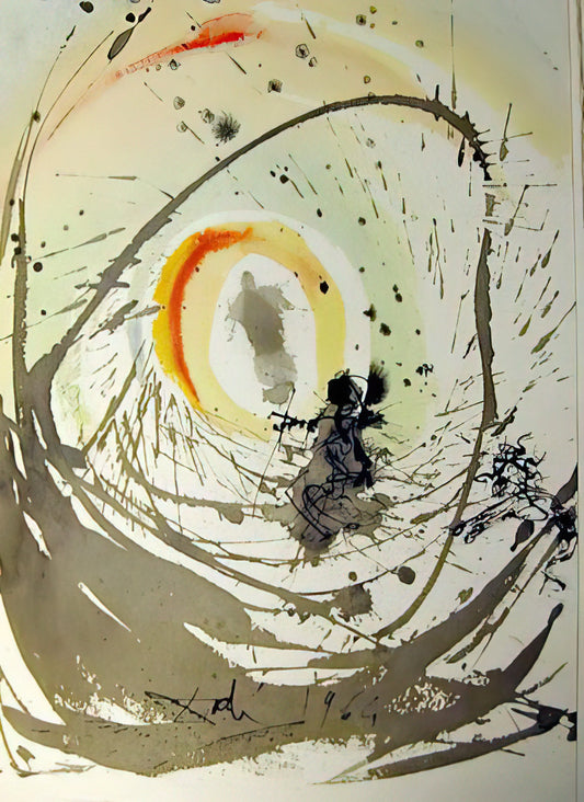 Cécile Dali: The Woman Behind the Surrealist Icon - MULIER AMICTA SOLE 1967 by Salvador Dali