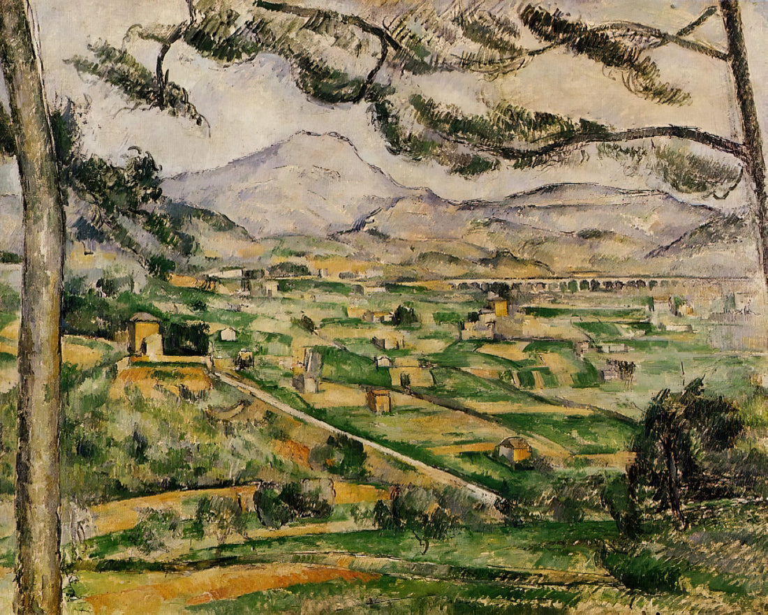 Cézanne Drawing: The Foundational Practice Behind the Master of Modern Art - Mont Sainte-Victoire with Large Pine by Paul Cézanne