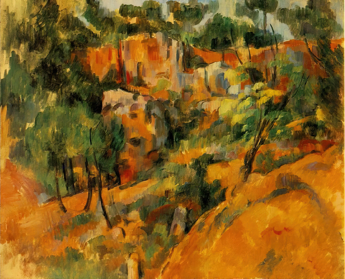Cézanne at the Barnes Foundation: A Revolutionary Vision in a Revolutionary Collection - Corner of Quarry by Paul Cézanne