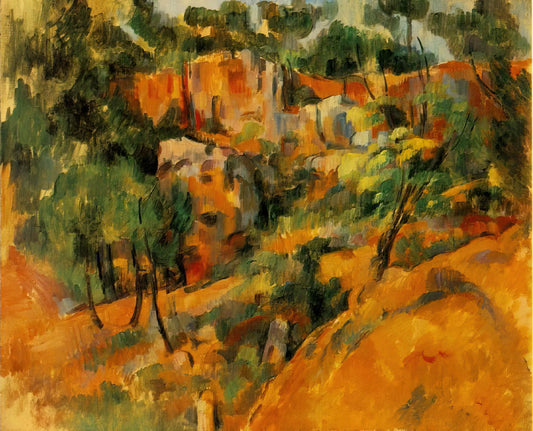 Cézanne at the Barnes Foundation: A Revolutionary Vision in a Revolutionary Collection - Corner of Quarry by Paul Cézanne