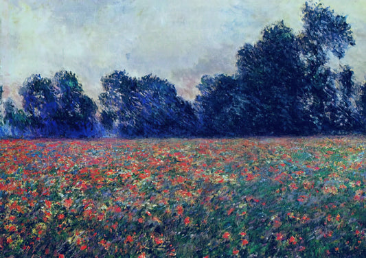Charing Cross Monet: Claude Monet's London Masterpiece and Its Enduring Legacy - Poppies at Giverny by claude monet