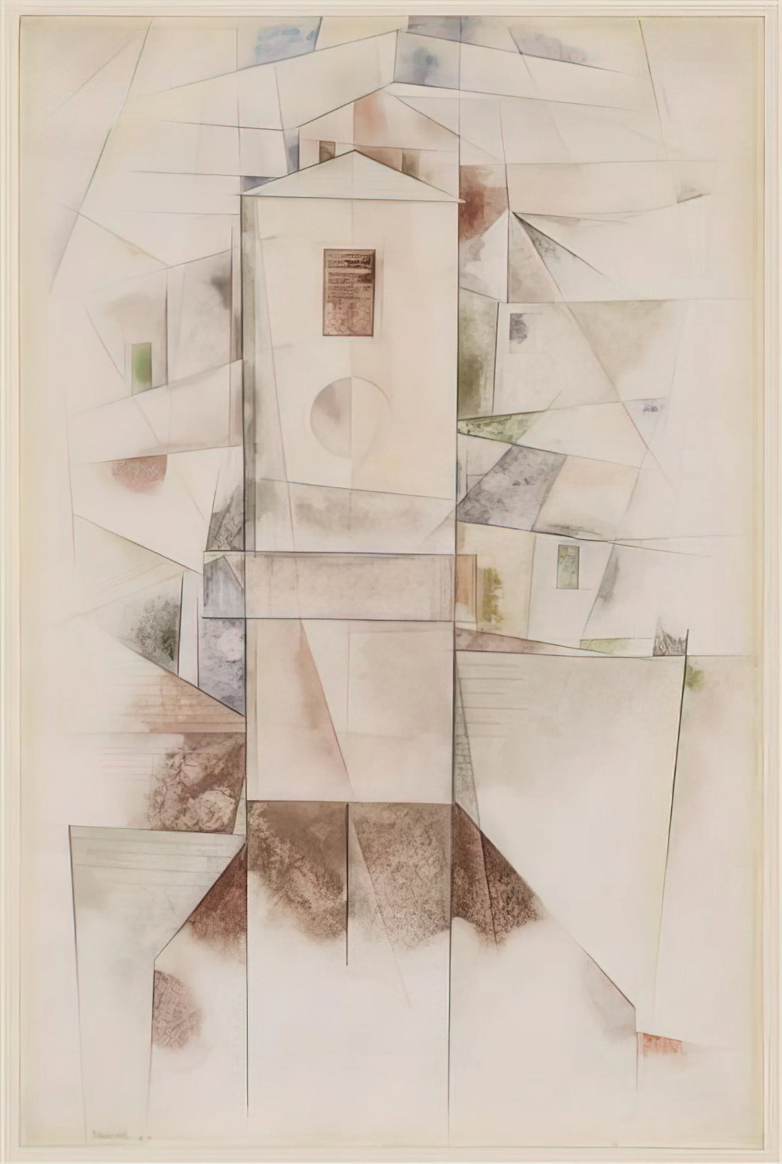 Charles Demuth: Precisionist Master of American Modernism - White Architecture - 1917 by Charles Demuth