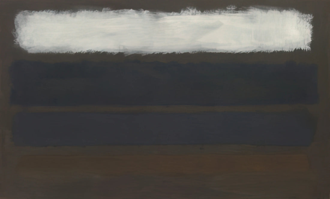 Chopper Reid Paintings: The Raw Power of Australian Urban Expressionism - No. 14 Horizontals, White over Darks - 1961 by Mark Rothko