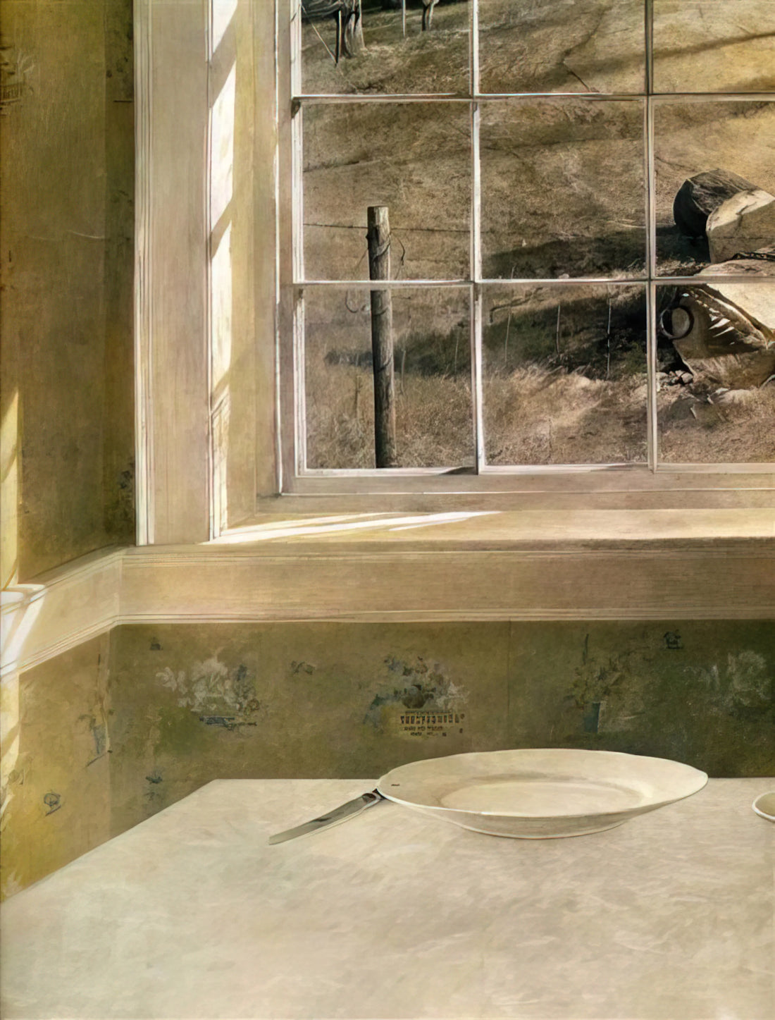 Christina's World Canvas Print: Andrew Wyeth's Masterpiece in Modern Reproduction - GROUNDHOG DAY by Andrew Wyeth