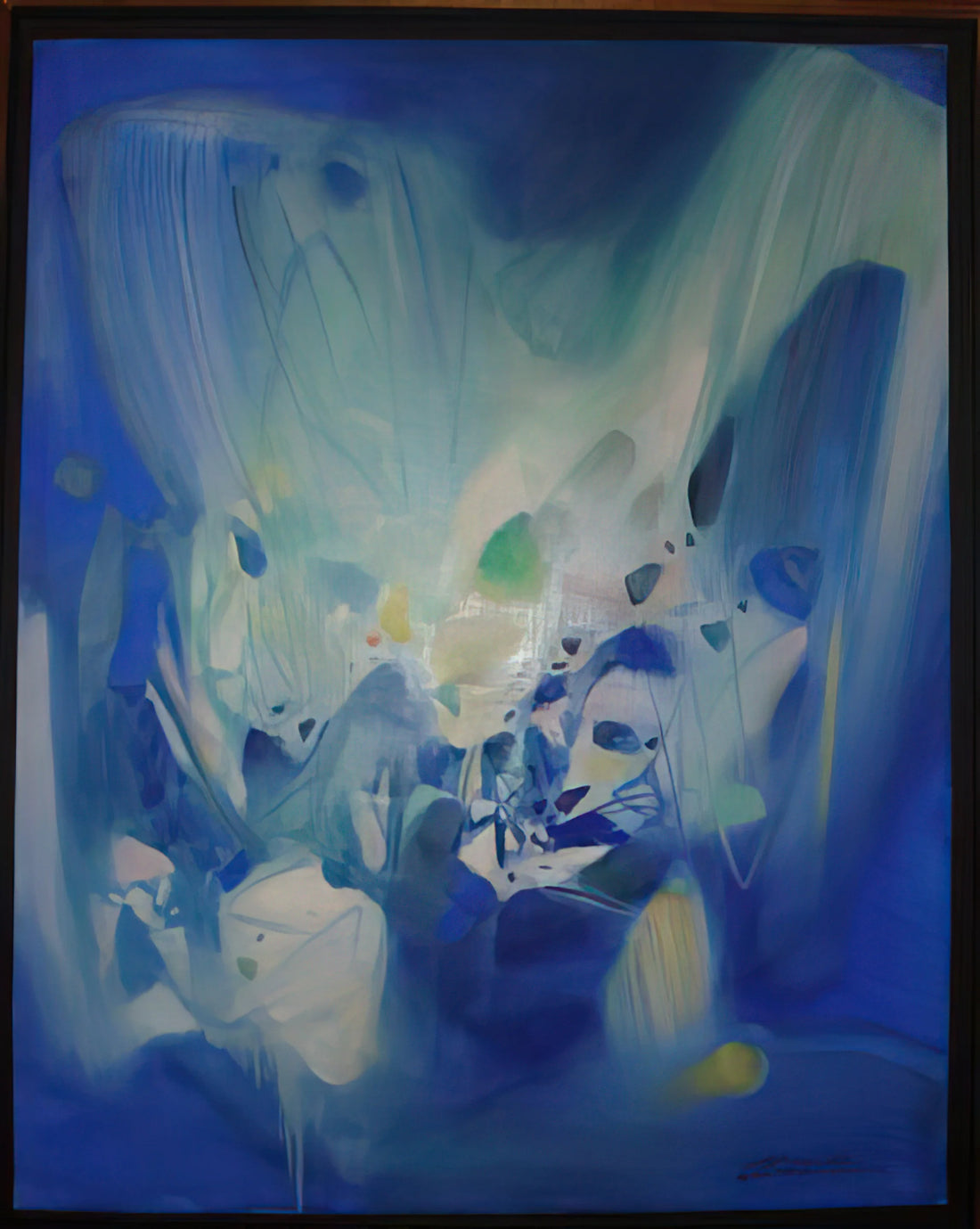 Chu Teh Chun Ceramics: The Hidden Dimension of a Modern Master - DOMINANT BLEU 1990 by Chu teh Chun