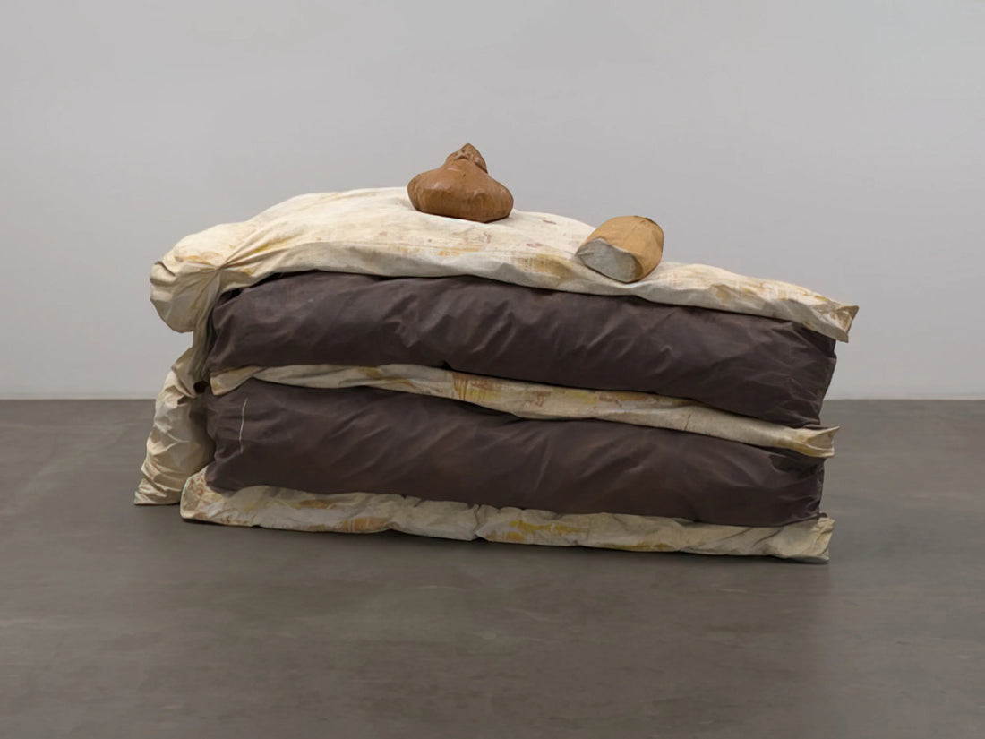 Claes Oldenburg Button: The Pop Art Icon That Transformed the Ordinary - FLOOR CAKE 1962 by Claes Oldenburg
