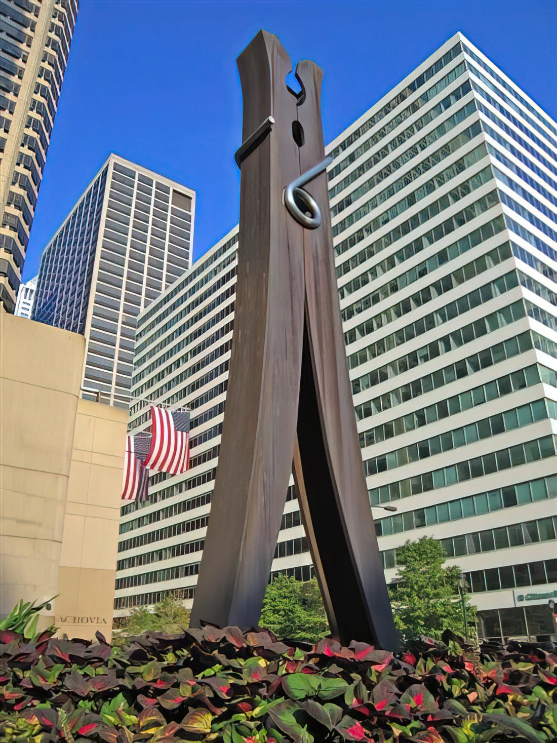 Claes Oldenburg Drawings: The Playful Blueprint of Pop Art's Monumental Vision - CLOTHESPIN 1976 by Claes Oldenburg