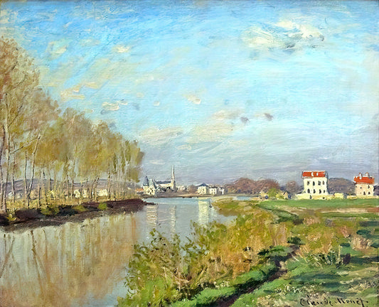Claude Monet Posters for Sale: A Curator's Guide to Authentic Impressionist Art Prints - Argenteuil, The Seine by claude monet