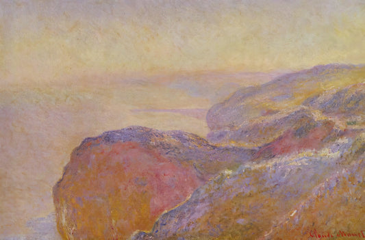 Claude Monet Prints Framed: A Curator's Guide to Displaying Impressionist Masterpieces - At Val-Saint-Nicolas near Dieppe in the Morning by claude monet
