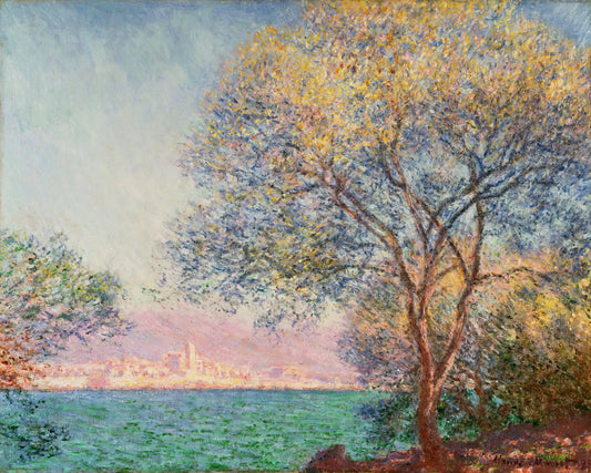 Claude Monet in Antibes: The Mediterranean Light That Transformed Impressionism - Antibes in the Morning by claude monet