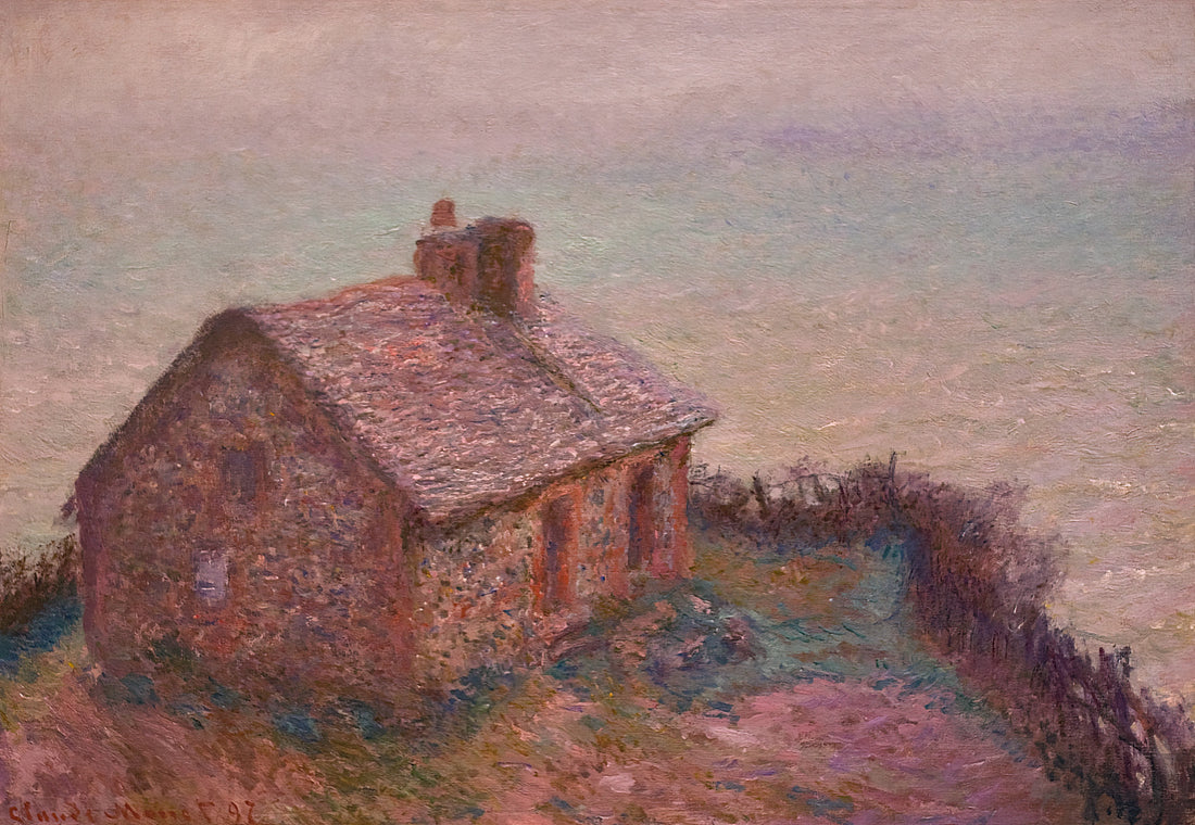 Claude Monet on Amazon: A Collector's Guide to Authentic Art Prints - Customs House at Varengaville by claude monet