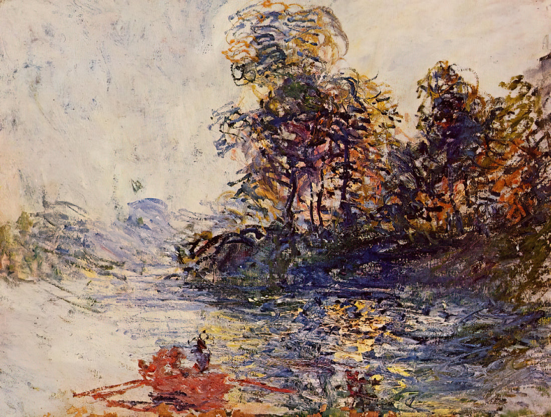 Claude Monet's Impression, Sunrise (1872): The Painting That Named a Movement - The River by claude monet