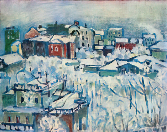 Composition VII by Kandinsky: Decoding the Masterpiece of Abstract Art - MOSCOW SMOLENSKY BOULEVARD STUDY 1916 by Wassily Kandinsky